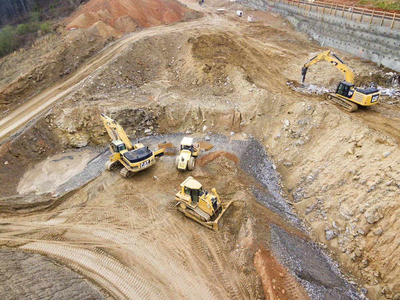 Construction worker on site